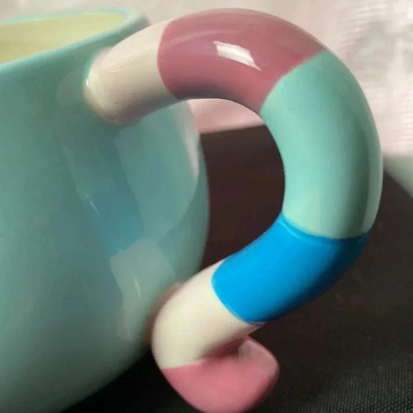 SET OF 2 WHIMSICAL UNICORN COFFEE/ TEA CUPS MEASURES APPROX 7”x 3”CLEAN … - Picture 9 of 9